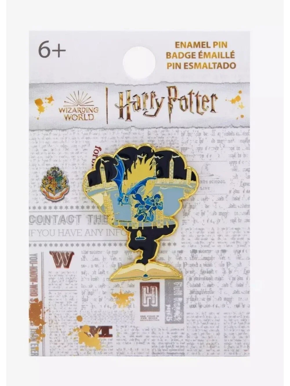 Loungefly Harry Potter Dragon Book Enamel Pin
